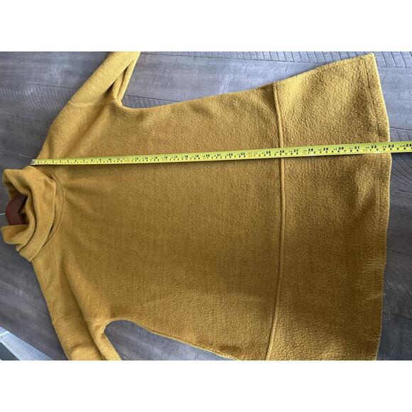 THML Cowl Neck Tunic Sweater Golden Mustard Yellow Women’s size Medium - Picture 10 of 10